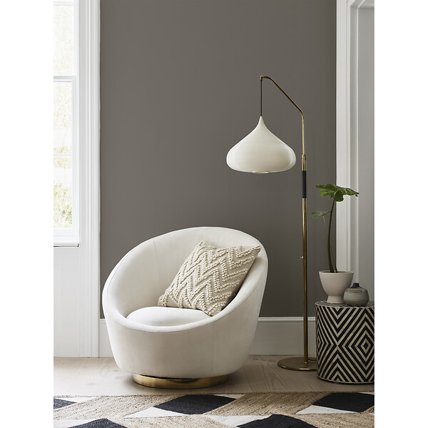 DULUX VALENTINE - Peinture Murs et boiseries Valentine - Mat Velouté - Brun Tourbé - 2L - large