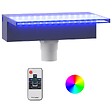 VIDAXL - vidaXL Déversoir pour cascade avec LED RVB Acrylique 30 cm - vignette