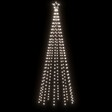 VIDAXL - vidaXL Arbre de Noël cône 310 LED Blanc froid 100x300 cm - vignette