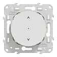 SCHNEIDER ELECTRIC - Wiser Odace - interrupteur volet-roulant - 4A - zigbee - blanc - vignette