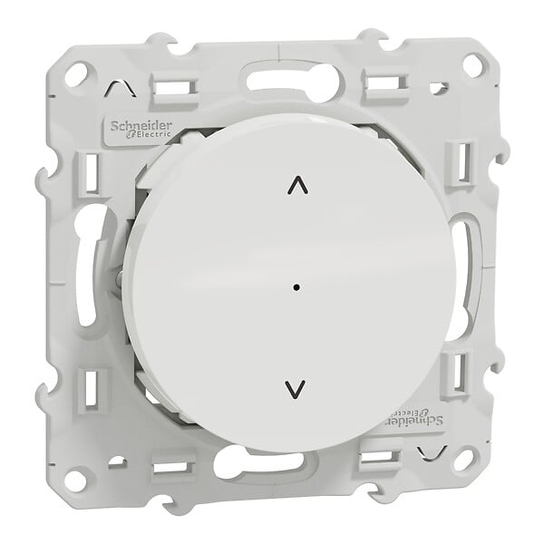 SCHNEIDER ELECTRIC - Wiser Odace - interrupteur volet-roulant - 4A - zigbee - blanc - large