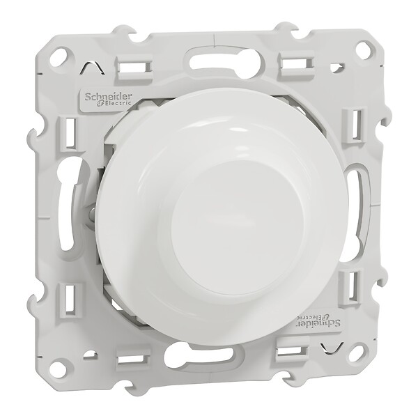 SCHNEIDER ELECTRIC - Wiser Odace - variateur rotatif LED - 2fils - zigbee - blanc - large
