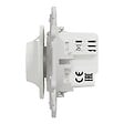 SCHNEIDER ELECTRIC - Wiser Odace - variateur rotatif LED - 2fils - zigbee - blanc - vignette