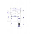 PLANETE BAIN - Robinet lave-mains chromé H 15 cm - eau froide uniquement - vignette