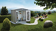 BIOHORT - Abri de jardin Europa T 2A - Métal -  Gris quartz - 1,7m2 - vignette