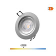 EDM - Downlight LED 5W Chromé - Luz día 4000K - vignette