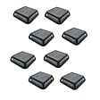 LUMISKY - 8 Balise solaires carrées QUADRY 12cm 60LM - vignette