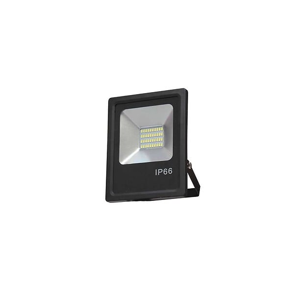 OPTONICA - Projecteur LED 30W Noir étanche IP66 2400lm (240W) - Blanc du Jour 6000K - large