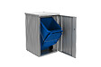 BIOHORT - Abri pour poubelles Alex - Métal - Gris foncé - vignette