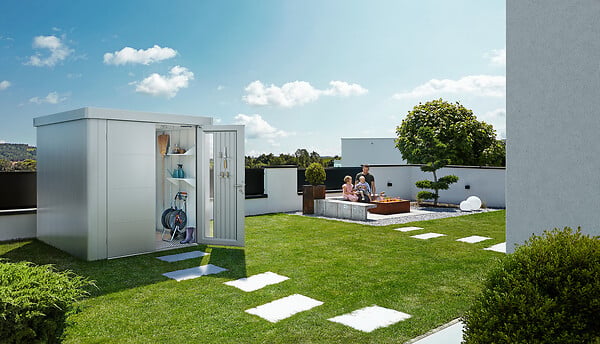 BIOHORT - Abri de jardin Neo 2B - Métal - large