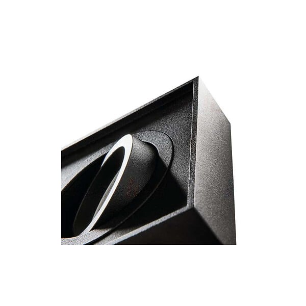 KANLUX - Support de spot encastrable perçage 85mm carré Noir - large