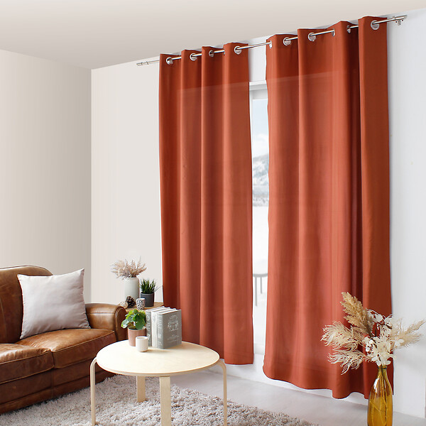 DECOSTARS - Pan.oeil.135x240 Terre cuite - large
