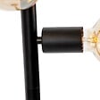 QAZQA - Lampadaire scandinave noir 5 lampes - Facil Tube - vignette