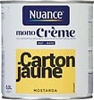 NUANCE - Peinture MonoCrème - Carton jaune - Mat - 0,5L - vignette