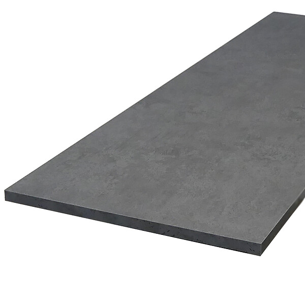 FORESTEA - Bande de chant stratifié tablette metal 5m long x 23 mm - large
