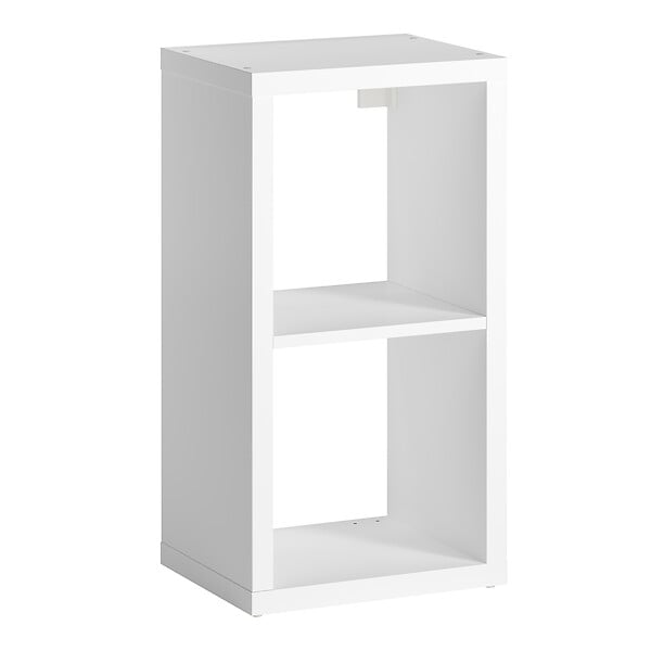 MODE DE VIE - Meuble 2 cases Cubyx - PVC - Blanc - H69,5xL37xP29,5cm - large