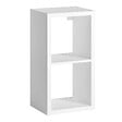MODE DE VIE - Meuble 2 cases Cubyx - PVC - Blanc - H69,5xL37xP29,5cm - vignette