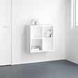 MODE DE VIE - Meuble 4 cases Cubyx - PVC - Blanc - H69,5xL69,5xP29,5cm - vignette