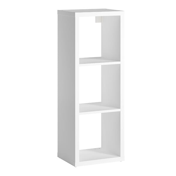 MODE DE VIE - Meuble 3 cases Cubyx - PVC - Blanc - H102xL37xP29,5cm - large