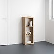MODE DE VIE - Meuble 3 cases Cubyx - PVC - Chêne sanoma - H102xL37xP29,5cm - vignette