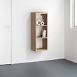 MODE DE VIE - Meuble 3 cases Cubyx - PVC - Chêne sanoma - H102xL37xP29,5cm - vignette