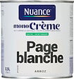 NUANCE - Peinture MonoCrème - Page Blanche - Satin - 0,5L - vignette