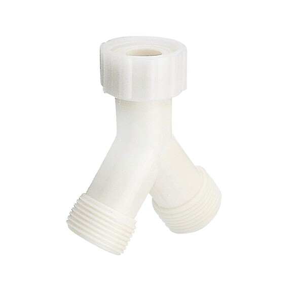SOMATHERM FOR YOU - Raccord de jonction en Y pour tuyau d'alimentation machine à laver - 3/4 - large