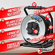 I-WATTS PRO - Enrouleur 4 prises-h07rn-3g2.5MM²-25M - Acier galvanisé -I-watts Pro - vignette