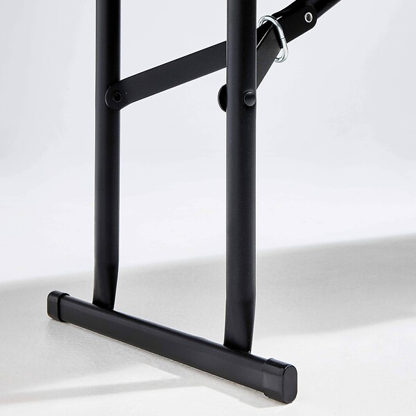 OVIALA - Banc pliant noir 3 places 180cm - REKKEM - large