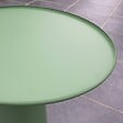 OVIALA - Table basse ronde 50 cm en acier vert cactus Gomba - Gomba - vignette