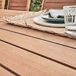 OVIALA - Table de terrasse extensible en bois d'eucalyptus 8 à 10 places - Canet - vignette