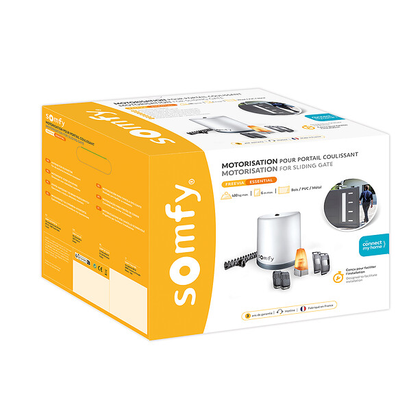 SOMFY - Kit Freevia essential pour motorisation portail - large
