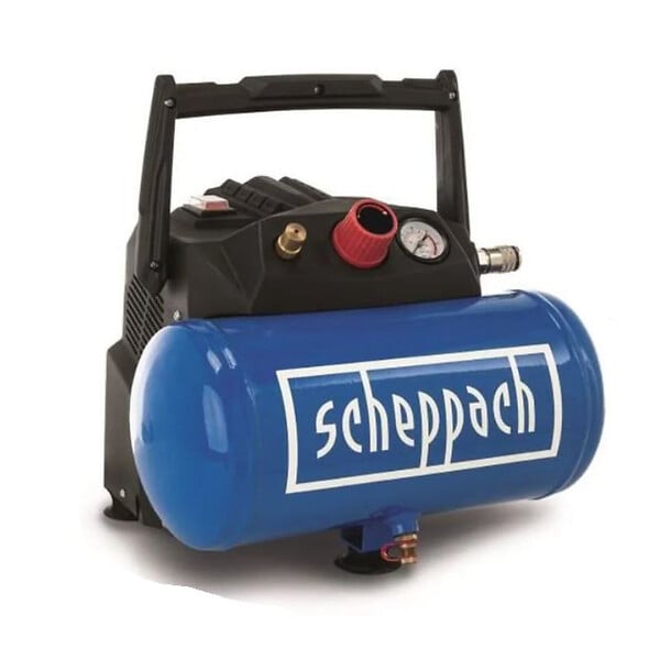 SCHEPPACH - Compresseur HC06 avec set d'accessoires - 6L - large