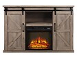PURLINE - Buffet rustique avec cheminée électrique 2000W - vignette