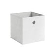 MODE DE VIE - Panier de rangement intissé - Gris nuage - L - vignette
