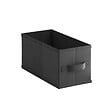 MODE DE VIE - Panier de rangement intissé - Gris anthracite - XS - vignette