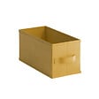 MODE DE VIE - Panier de rangement intissé - Jaune moutarde - XS - vignette