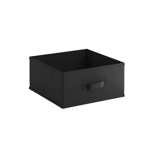 MODE DE VIE - Panier de rangement intissé - Noir - S - large