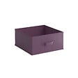 MODE DE VIE - Panier de rangement intissé - Aubergine - S - vignette