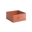 MODE DE VIE - Panier de rangement intissé - Terracotta - S - vignette
