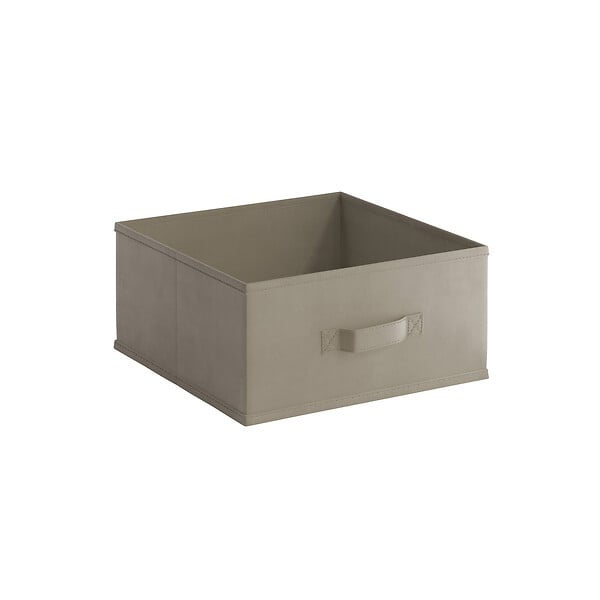 MODE DE VIE - Panier de rangement intissé - Taupe - S - large