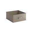 MODE DE VIE - Panier de rangement intissé - Taupe - S - vignette