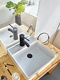 WIRQUIN - Bonde lavabo design Black Touch à écoulement libre 100 mm - WIRQUIN - vignette