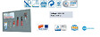 SIMON RACK - SimonRack - Panneau mural de rangement 900x400mm Gris foncé - PANELCLICK 900x400 Simon Rack - vignette