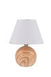 COREP - Lampe à poser céramique - Mini Lou - Blanc - E14 40W - vignette
