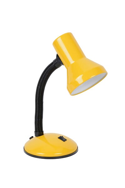 COREP - Lampe de bureau métal - Moutarde - H35cm - large