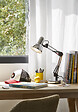 COREP - Lampe de bureau métal aluminium Flex Alu brillant H60cm - vignette