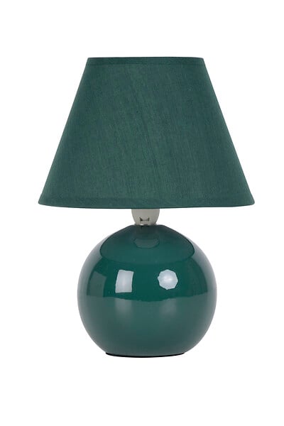 COREP - Lampe céramique vert bistro Corep MINI LOU H25,5cm. - large