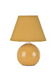 COREP - Lampe céramique moutarde Corep MINI LOU H25,5cm. - vignette