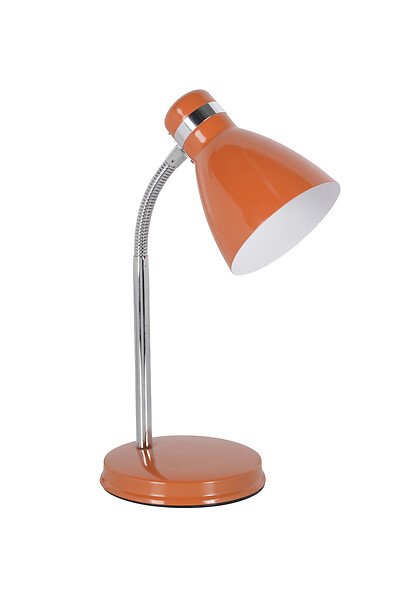 COREP - Lampe de bureau métal CALLY - Mandarine - Culot E27 15W - large